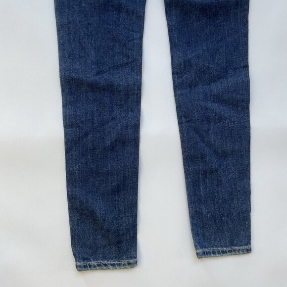 Guess Women’s Super High Rise Skinny Jeans Blue Size 24 - Picture 8 of 13